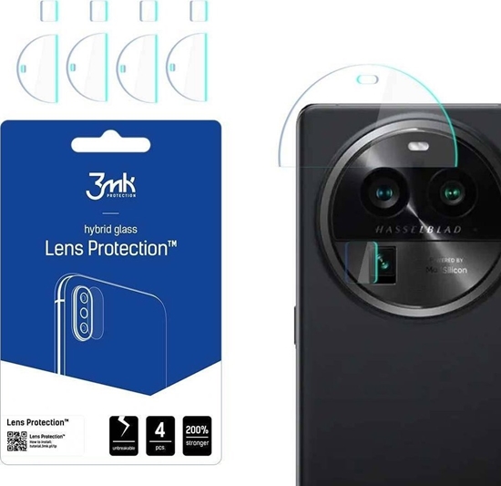 Picture of 3MK 3MK Lens Protect Oppo Find X6 Pro Ochrona na obiektyw aparatu 4szt