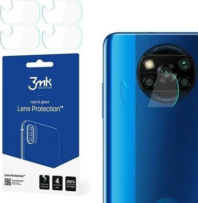 Изображение 3MK 3MK Lens Protection Pro iPhone 14 6.1" óty/yellow Ochrona na obiektyw aparatu z ramk montaow 1szt