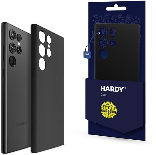 Picture of 3MK 3mk ochranný kryt Hardy Silicone MagCase pro Samsung Galaxy S24 Ultra (SM-S928) black