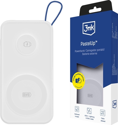 Изображение Powerbank 3MK PastelUp 10000mAh Biay