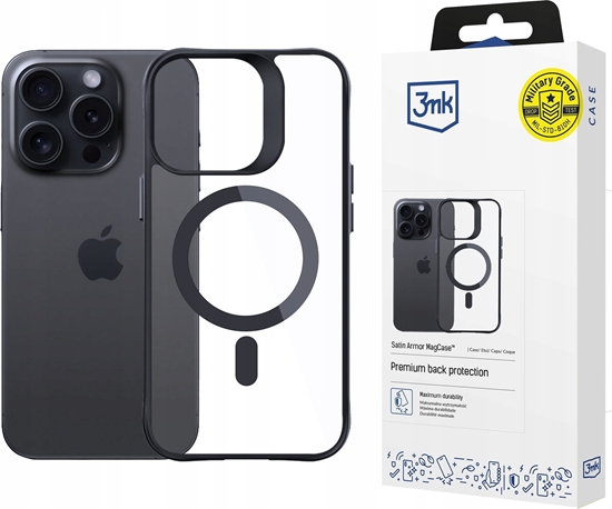 Изображение 3MK Etui Satin Armor Case do Apple iPhone 13 Pro Max