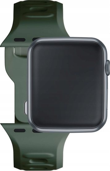 Picture of 3MK 38/40/41 mm Dark Green - 3mk Silicone Watch Strap for Apple