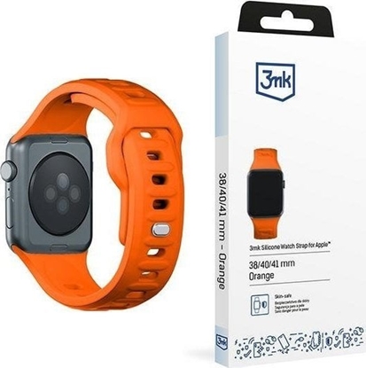 Picture of 3MK 38/40/41 mm Orange - 3mk Silicone Watch Strap for Apple