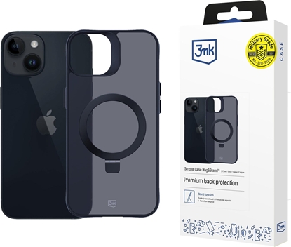 Picture of 3MK 3MK Smoke Case iPhone 13/14 Magsafe & Stand