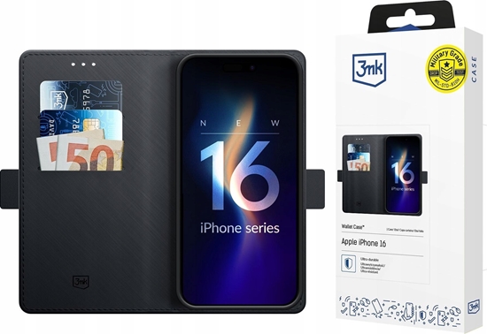 Picture of 3MK Apple iPhone 16 - 3mk Wallet Case