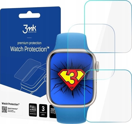 Изображение 3MK Folia ochronna ARC do Apple Watch 9 45mm