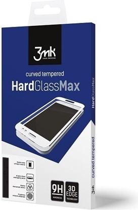 Attēls no 3MK Hard Glass MAX do Iphone 8 czarne