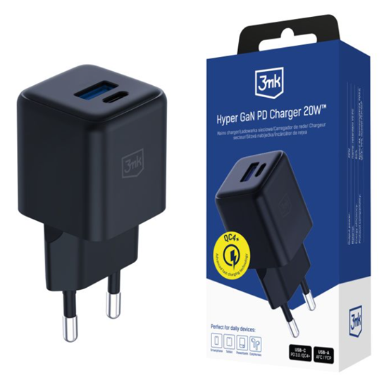 Picture of 3MK Hyper GaN Charger 20W / USB-C