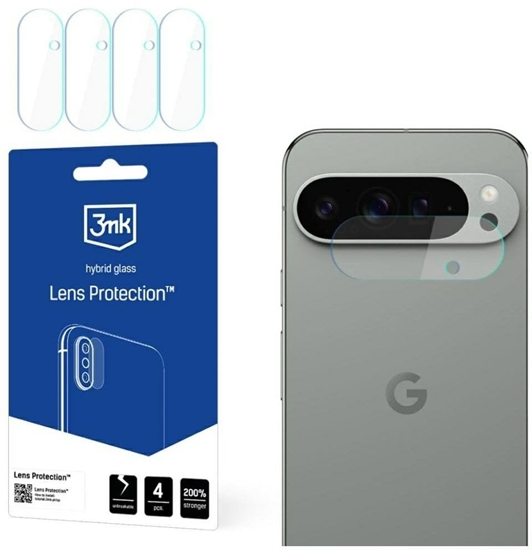 Picture of 3mk Lens Protection - Szko na obiektyw aparatu Google Pixel 9 (4 zestawy)
