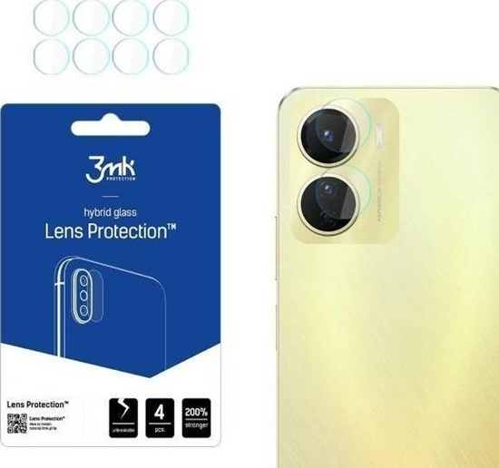 Picture of 3MK Szko hybrydowe na obiektyw aparatu 3MK Lens Protect Vivo Y16 [4 PACK]