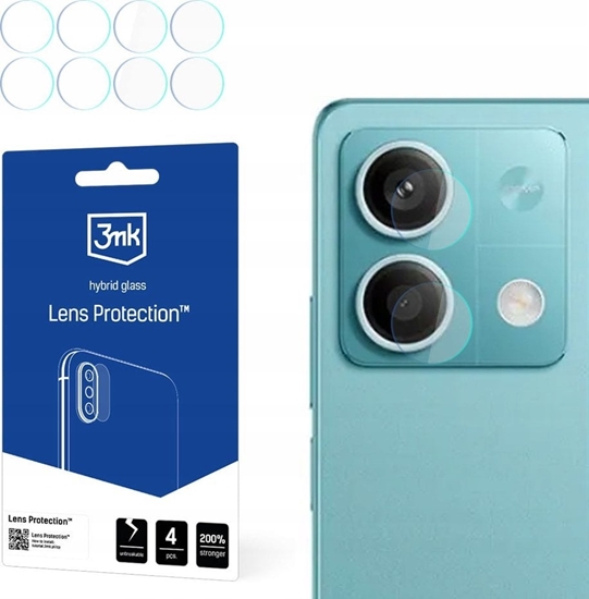 Picture of 3MK Szko hybrydowe na obiektyw aparatu 3MK Lens Protect Xiaomi Redmi Note 13 5G [4 PACK]
