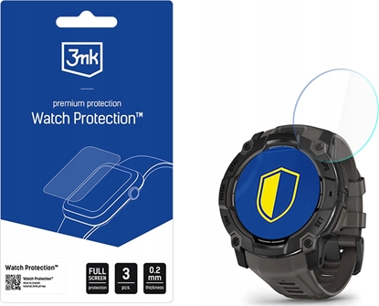 Picture of 3mk Watch Protection FlexibleGlass pro Garmin Instinct 3 50mm (Amoled, Solar)