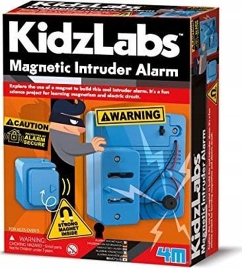 Picture of 4M 4M KidzLabs DIY set Magnetic Intruder Alarm