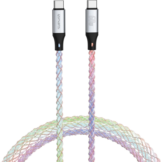 Picture of Kabel USB 4smarts USB-C - USB-C 1.5 m Wielokolorowy (541440)