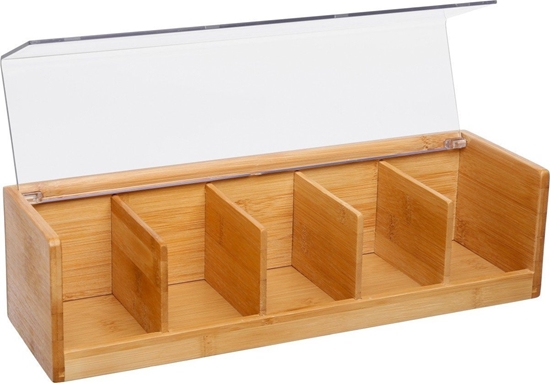 Picture of 5five Drewniana herbaciarka Pudeko na torebki herbat