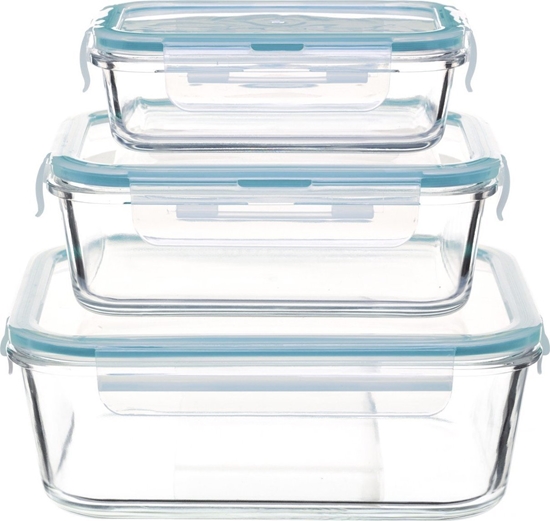 Picture of 5five Zestaw szklanych pojemników na ywno
