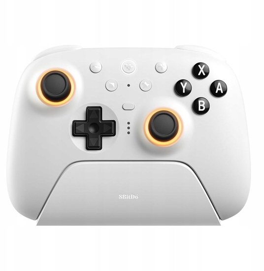 Picture of 8BitDo Ultimate 2 Wireless BT game controller, PC/Switch, white