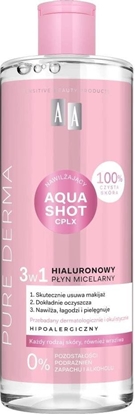 Attēls no AA Pure Derma Hialuronowy pyn micelarny 3w1 500ml