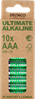 Picture of AAA LR03 baterija 1.5V Deltaco Ultimate Alkaline | Industrial iepakojumā 10 gb.