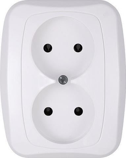 Picture of Abex ATUT GNIAZDO PODWÓJNE P/T B/U BIAE