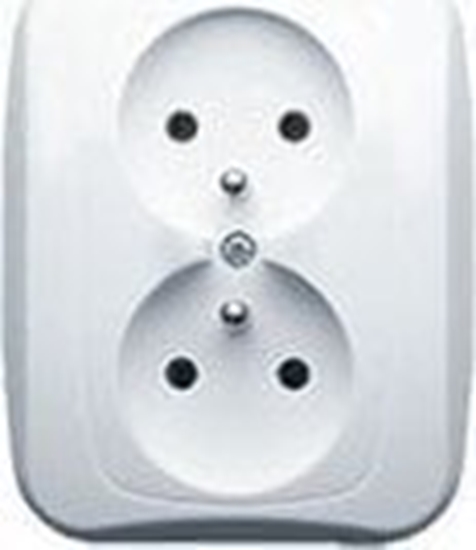 Изображение Abex ATUT GNIAZDO POJEDYNCZE P/T Z/U BIAÅE