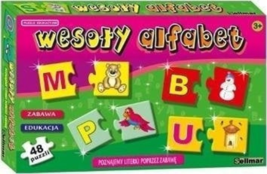 Picture of Abino Puzzle edukacyjne Wesoy alfabet ABINO