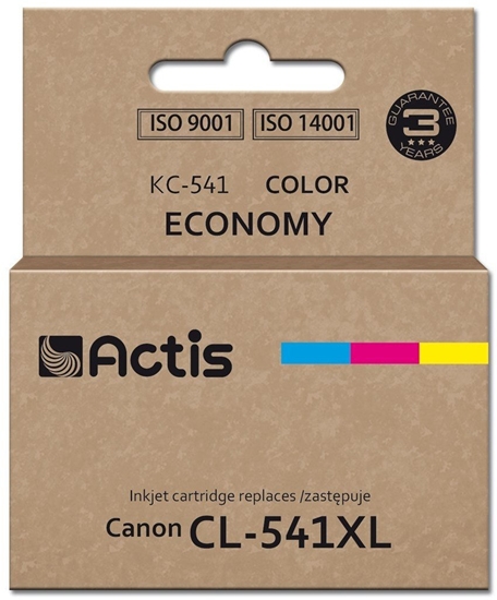 Picture of Actis KC-541 Tusz (zamiennik Canon CL-541XL; Supreme; 18 ml; bkitny, óty, magenta.