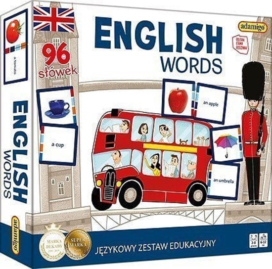 Picture of Adamigo English words - jzykowy zestaw edukacyjny