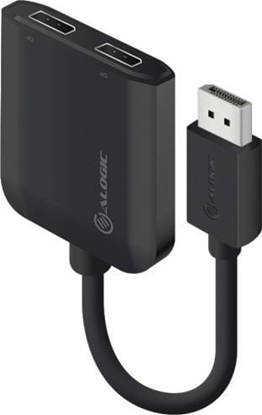 Attēls no Adapter AV Alogic Alogic Adapter DisplayPort -> Dual DisplayPort 4K 30Hz