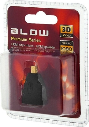 Изображение Adapter AV Blow ADAPTER PRZEJCIE GNIAZDO HDMI WTYK MICRO HDMI