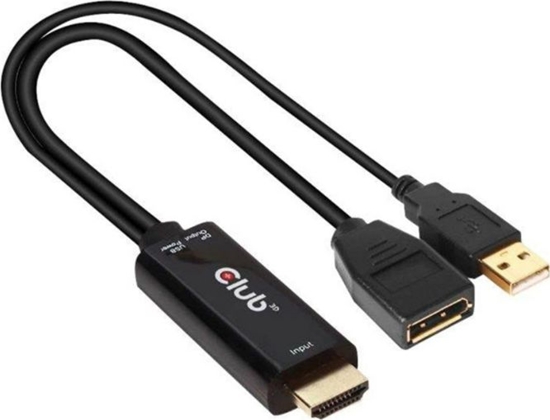 Изображение Adapter AV Club 3D DisplayPort - HDMI czarny (CAC-1331)