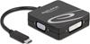 Picture of Delock USB Type-C™ adapter for a VGA, DVI, HDMI or DisplayPort monitor