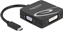 Picture of Delock USB Type-C™ adapter for a VGA, DVI, HDMI or DisplayPort monitor