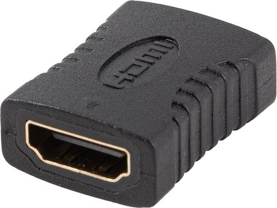 Изображение Adapter AV Lanberg Adapter Lanberg HDMI(F)->HDMI(F) 4K beczka czarny