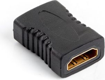 Picture of Adapter AV Lanberg HDMI - HDMI czarny (AD-0018-BK)