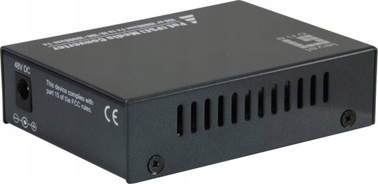 Picture of Level One LevelOne GVT-2012 tīlkla mediju pārveidotājs 1000 Mbit/s Pelēks