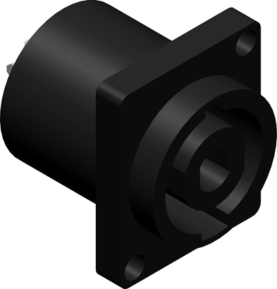 Изображение Adapter AV Procab PROCAB VCL4MP Zcze panelowe  4-pinowe zcze mskie gonikowe