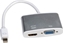 Picture of Adapter AV Roline DisplayPort Mini - HDMI - D-Sub (VGA) srebrny (JAB-2601584)