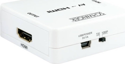Picture of Adapter AV Schwaiger Schwaiger 3 x CINCH Buchse -> 1 x HDMI Buchse, Full HD 1080p