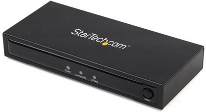 Attēls no Adapter AV StarTech STARTECH.COM S-Video oder Composite zu HDMI Konverter mit Audio - 720p - NTSC & PAL - Analog zu HDMI Upscaler - Mac & Windows