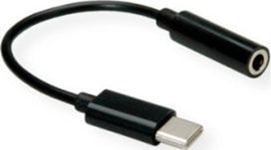 Picture of Adapter AV Value VALUE Adapter audio USB typu C - 3,5 mm, mski/eski, 0,13 m