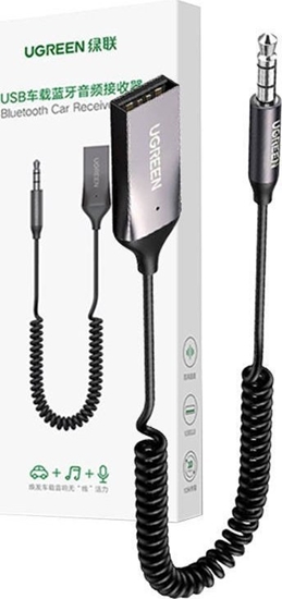 Picture of Adapter bluetooth Ugreen Odbiornik samochodowy Bluetooth 70601B (szary)