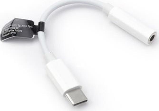 Picture of Adapter USB Babaco Adapter Przejciówka HF/audio Jack do USB-C Biay