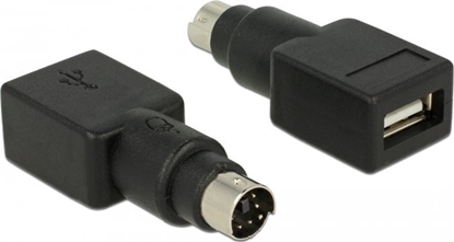 Picture of Delock Adapter PS/2 male > USB Type-A female