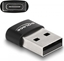 Picture of Delock USB 2.0 Adapter USB Type-A male to USB Type-C™ female black