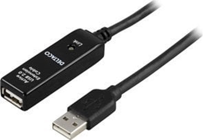 Изображение Adapter USB Deltaco DELTACO USB2-EX20M - USB forlængerkabel