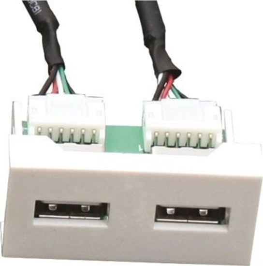 Picture of Adapter USB FULL F22 2x USB2.0 Module. F/F. 20