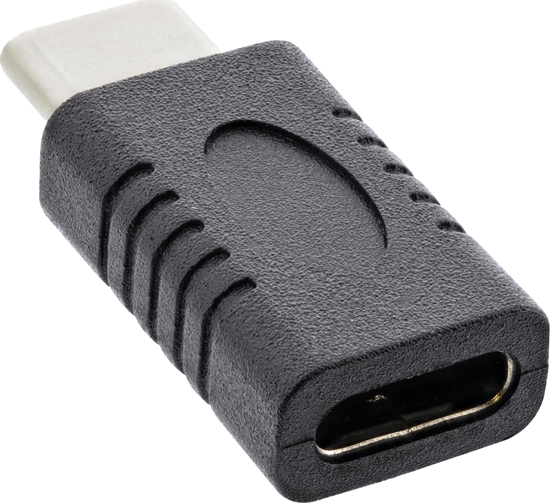 Изображение Adapter USB InLine USB-C - USB-C Czarny  (35802A)
