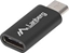 Изображение Adapter USB Lanberg USB-C - microUSB Czarny  (AD-UC-UM-01)