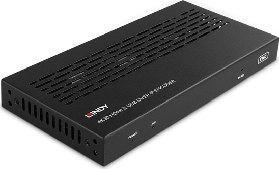 Picture of Lindy 4K30 HDMI & USB over IP Extender - Encoder
